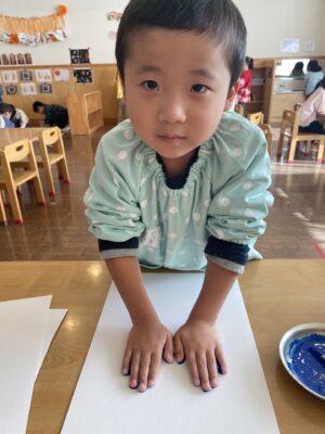 年中　制作「おばけだぞ～！！」