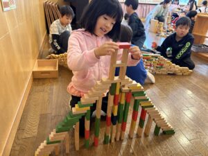 積み木遊び
